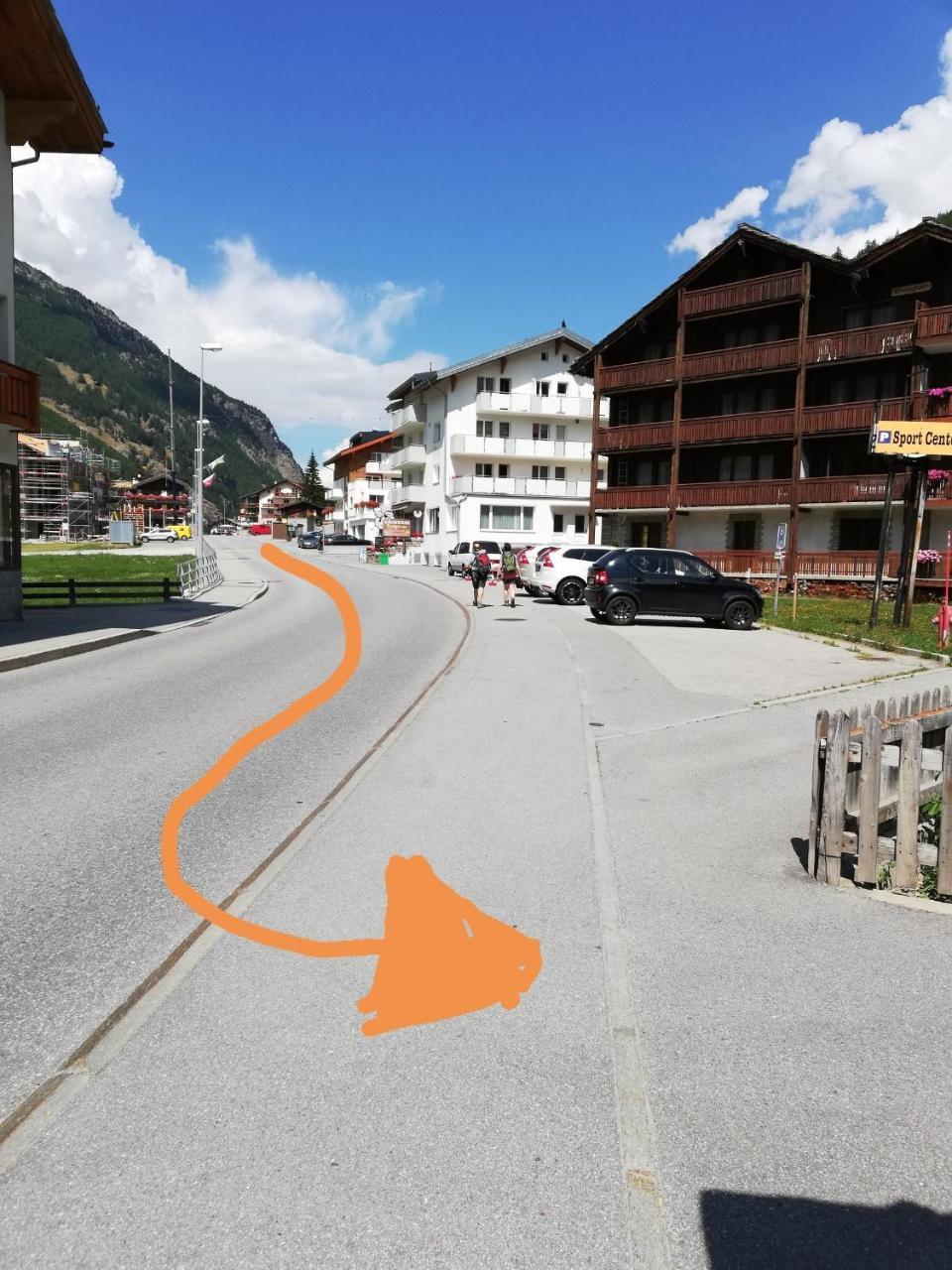 Ferienwohnung Sunshine Saas-Grund Exterior foto