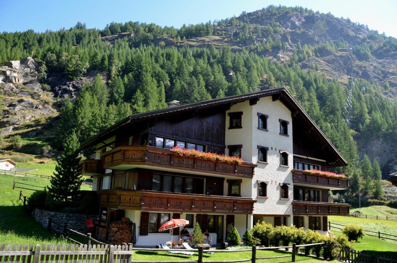 Ferienwohnung Sunshine Saas-Grund Exterior foto